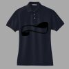 Women's Heavyweight Cotton Pique Polo Thumbnail