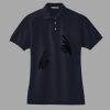 Women's Heavyweight Cotton Pique Polo Thumbnail