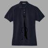 Women's Heavyweight Cotton Pique Polo Thumbnail