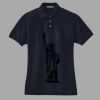 Women's Heavyweight Cotton Pique Polo Thumbnail