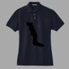 Women's Heavyweight Cotton Pique Polo Thumbnail