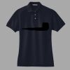 Women's Heavyweight Cotton Pique Polo Thumbnail