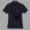 Women's Heavyweight Cotton Pique Polo Thumbnail