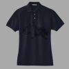 Women's Heavyweight Cotton Pique Polo Thumbnail