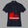 Women's Heavyweight Cotton Pique Polo Thumbnail