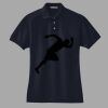 Women's Heavyweight Cotton Pique Polo Thumbnail