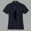 Women's Heavyweight Cotton Pique Polo Thumbnail