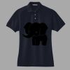 Women's Heavyweight Cotton Pique Polo Thumbnail