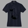Women's Heavyweight Cotton Pique Polo Thumbnail