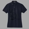 Women's Heavyweight Cotton Pique Polo Thumbnail