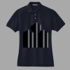 Women's Heavyweight Cotton Pique Polo Thumbnail