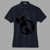 Women's Heavyweight Cotton Pique Polo Thumbnail