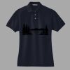 Women's Heavyweight Cotton Pique Polo Thumbnail