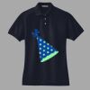 Women's Heavyweight Cotton Pique Polo Thumbnail