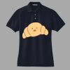 Women's Heavyweight Cotton Pique Polo Thumbnail