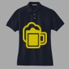 Women's Heavyweight Cotton Pique Polo Thumbnail