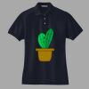 Women's Heavyweight Cotton Pique Polo Thumbnail