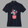Women's Heavyweight Cotton Pique Polo Thumbnail
