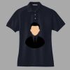 Women's Heavyweight Cotton Pique Polo Thumbnail