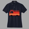 Women's Heavyweight Cotton Pique Polo Thumbnail