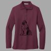 Women's Silk Touch Long Sleeve Polo Thumbnail