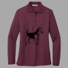 Women's Silk Touch Long Sleeve Polo Thumbnail