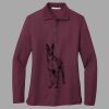 Women's Silk Touch Long Sleeve Polo Thumbnail