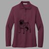 Women's Silk Touch Long Sleeve Polo Thumbnail