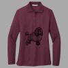 Women's Silk Touch Long Sleeve Polo Thumbnail
