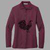 Women's Silk Touch Long Sleeve Polo Thumbnail