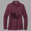 Women's Silk Touch Long Sleeve Polo Thumbnail