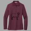 Women's Silk Touch Long Sleeve Polo Thumbnail