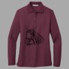 Women's Silk Touch Long Sleeve Polo Thumbnail
