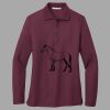Women's Silk Touch Long Sleeve Polo Thumbnail