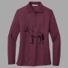 Women's Silk Touch Long Sleeve Polo Thumbnail