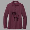 Women's Silk Touch Long Sleeve Polo Thumbnail