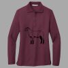 Women's Silk Touch Long Sleeve Polo Thumbnail