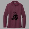 Women's Silk Touch Long Sleeve Polo Thumbnail