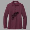 Women's Silk Touch Long Sleeve Polo Thumbnail