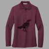 Women's Silk Touch Long Sleeve Polo Thumbnail