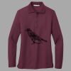 Women's Silk Touch Long Sleeve Polo Thumbnail