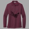 Women's Silk Touch Long Sleeve Polo Thumbnail