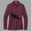 Women's Silk Touch Long Sleeve Polo Thumbnail