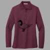 Women's Silk Touch Long Sleeve Polo Thumbnail