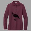 Women's Silk Touch Long Sleeve Polo Thumbnail