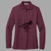 Women's Silk Touch Long Sleeve Polo Thumbnail