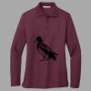 Women's Silk Touch Long Sleeve Polo Thumbnail