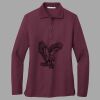 Women's Silk Touch Long Sleeve Polo Thumbnail