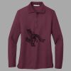 Women's Silk Touch Long Sleeve Polo Thumbnail