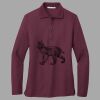 Women's Silk Touch Long Sleeve Polo Thumbnail